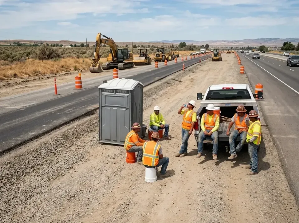 highway-road-construction-crew-007 — frequently asked questions, Porta Potty and Restroom Rentals in Ponce Inlet, FL